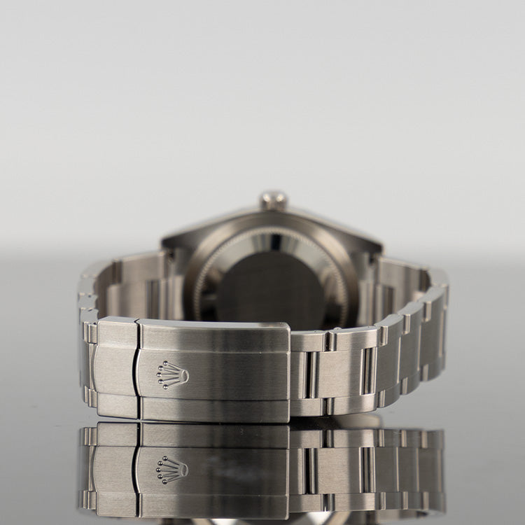 Rolex Oyster Perpetual 34mm Steel Lavender Dial 124200