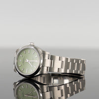 Rolex Oyster Perpetual 31mm Steel Pistacio Dial 277200 2