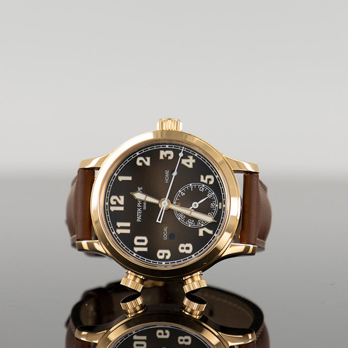 Patek Philippe Calatrava 37.5mm 7234R-001 Rose Gold Sundust Brown Dial