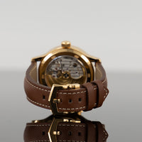 Patek Philippe Calatrava 37.5mm 7234R-001 Rose Gold Sundust Brown Dial 4