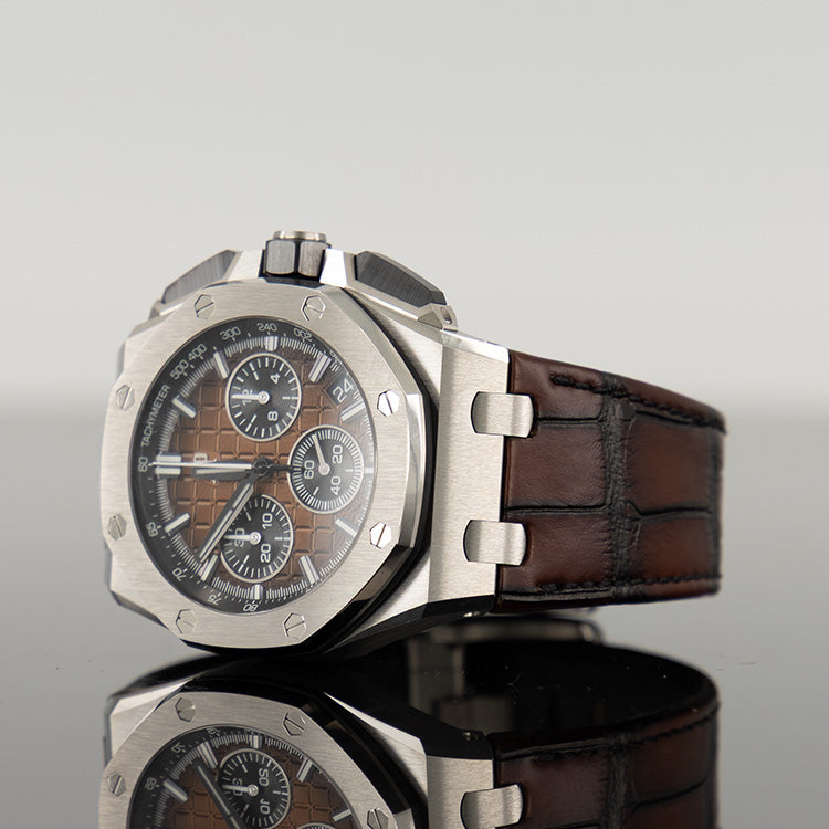 Audemars Piguet Royal Oak Offshore 43mm Smoked Mega Tapisserie Dial 26420ST.OO.A828CR.01