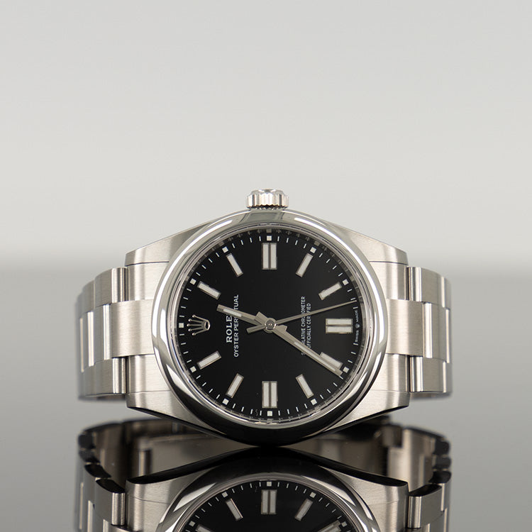 Rolex Oyster Perpetual 41mm Steel Black Dial 134300