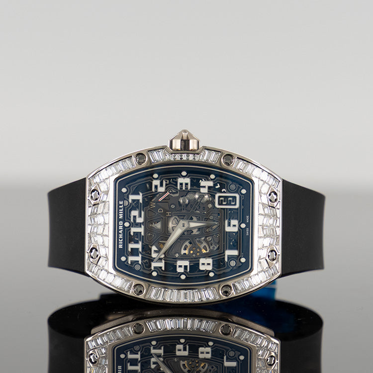 Richard Mille RM 67-01 White Gold Baguette Diamond Bezel