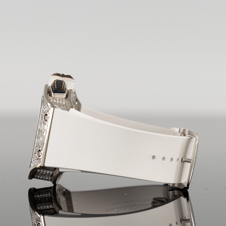 Richard Mille RM 72-01 White Gold Baguette Diamonds