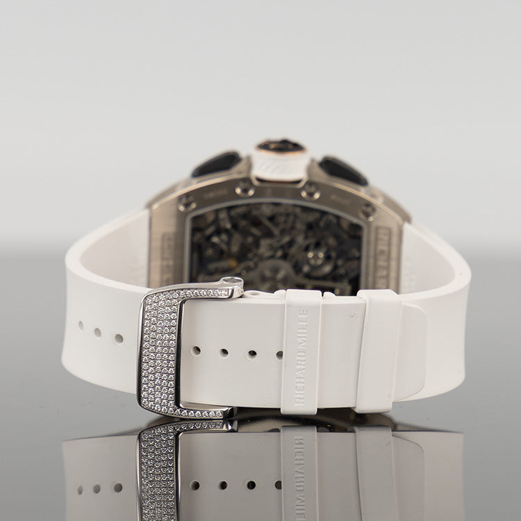 Richard Mille RM 72-01 White Gold Baguette Diamonds