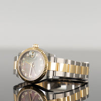 Rolex Datejust 31mm Oystersteel and Yellow Gold Black MOP Dial 278273 2