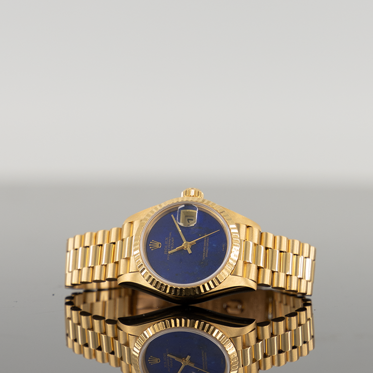 Rolex Datejust 28mm Yellow Gold Lapis 69178