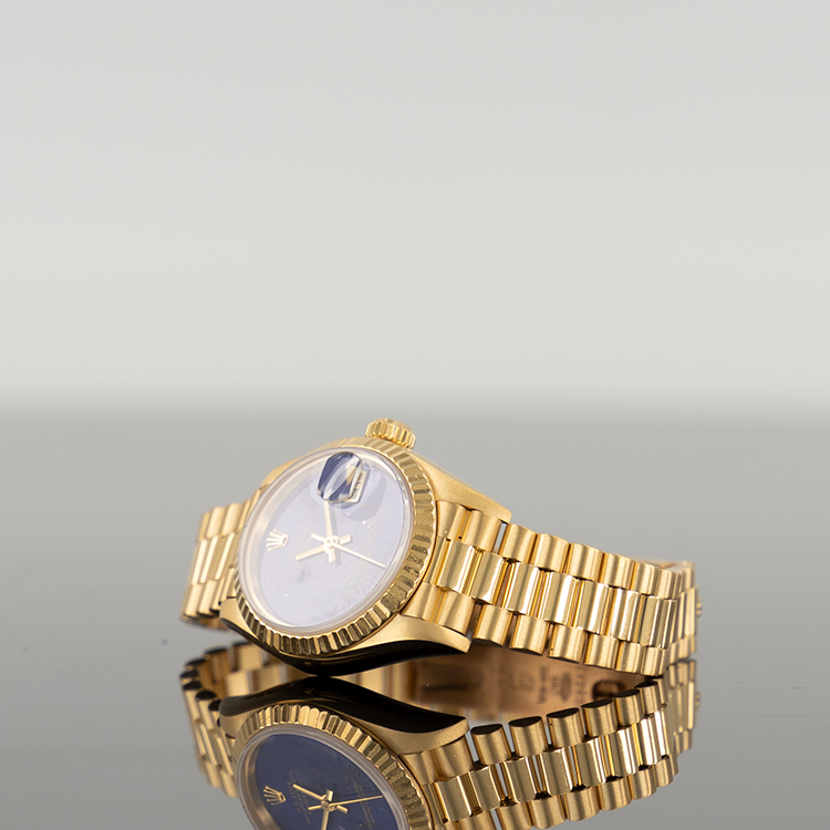 Rolex Datejust 28mm Yellow Gold Lapis 69178