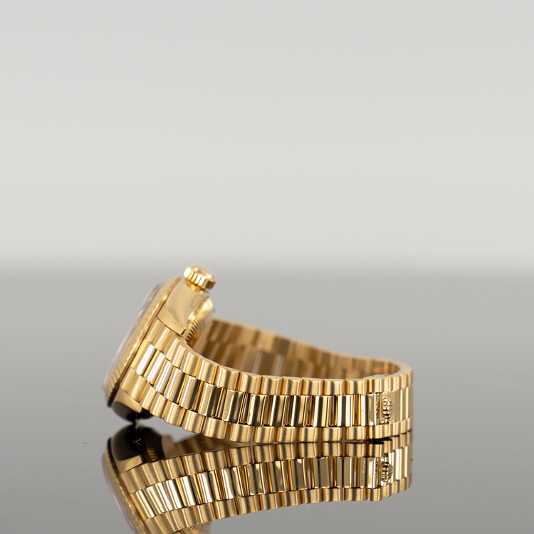 Rolex Datejust 28mm Yellow Gold Lapis 69178