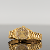 Rolex Lady Datejust 28mm Yellow Gold Diamond Dial 1