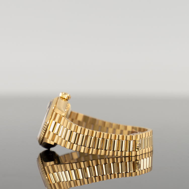 Rolex Datejust 28mm Yellow Gold Gold Diamond 69178