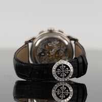 Patek Philippe Perpetual Calendar 5271P-010 Platinum 41mm Baguette Bezel 4