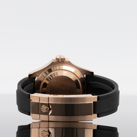 Rolex Yacht-Master 40mm Oysterflex Rose Gold Black Dial 126655 5