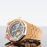 Audemars Piguet Royal Oak Double Balance Wheel Openworked 41mm Frosted Rose Gold 15412OR.YG.1224OR.01 2
