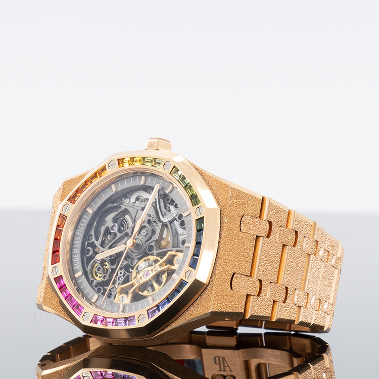 Audemars Piguet Royal Oak Double Balance Wheel Openworked 41mm Frosted Rose Gold 15412OR.YG.1224OR.01
