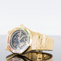 Audemars Piguet Royal Oak Double Balance Wheel Openworked 41mm Frosted Yellow Gold 15412BA.YG.1224BA.01 2