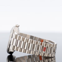 Rolex Day-Date 40mm White Gold Blue Roman Dial 228239 3