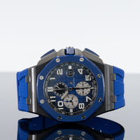 Audemars Piguet Royal Oak Offshore Selfwinding Chronograph Black 44mm Ceramic Blue Dial 26405CE.OO.A030CA.01 1