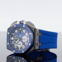 Audemars Piguet Royal Oak Offshore Selfwinding Chronograph Black 44mm Ceramic Blue Dial 26405CE.OO.A030CA.01 2