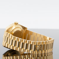 Rolex Day-Date 40mm Yellow Gold White Roman Dial 228238 4