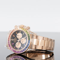 Rolex Daytona 40mm Rose Gold Rainbow Black Dial 116595RBOW 2