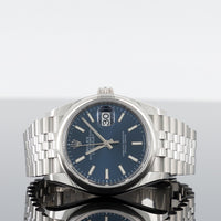 Rolex Datejust 36mm Steel Jubilee Smooth Blue Index Dial 126200 1