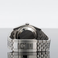 Rolex Datejust 36mm Steel Jubilee Smooth Blue Index Dial 126200 5
