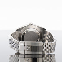 Rolex Datejust 41mm Steel Jubilee Smooth White Index Dial 126300 5