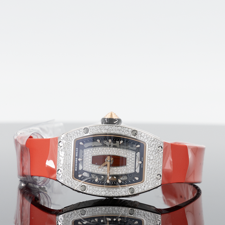 Richard Mille RM07-01 White Gold Full Diamond factory set